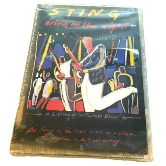 Sting Bring On The Night DVD Music Documentary New 2005 Rock Band A & M Records - Picture 1 of 4
